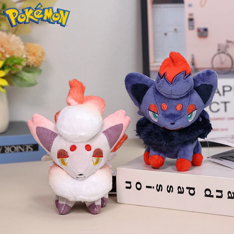 Pokemon Q-Version Mimikyu Cos Sylveon Umbreon Eevee Plüschtiere Schlüsselanhänger Snom ‌ ‌ Pyukumuku ‌ ‌ Zoroark Plüschpuppen Anhänger für Kinder – Detail 20