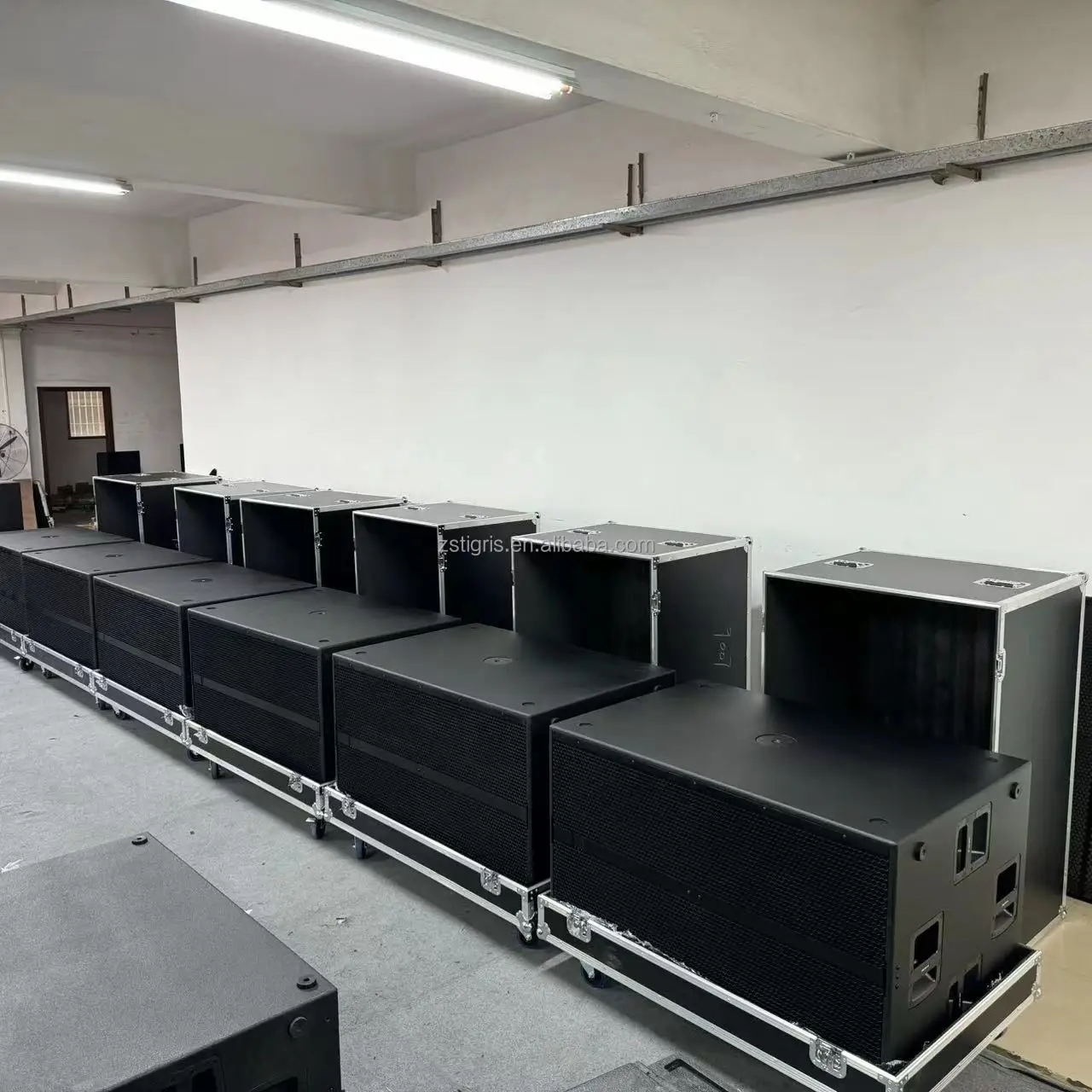 Sub 9006-AS Dual 18 Inch Powerful Active Subwoofer Audio Sound System Rcf Speakers High Powerful 9006-as Subwoofers