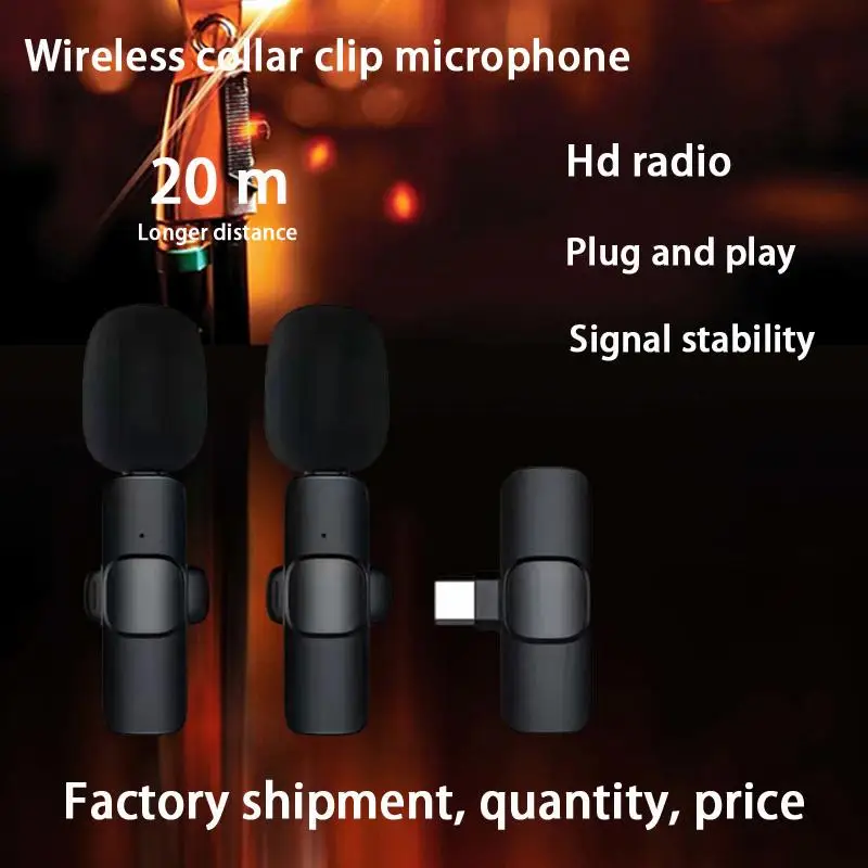 

Ultimate Wireless Microphone for Outdoor Live Streaming and Recording - Experience Unmatched Audio Quality