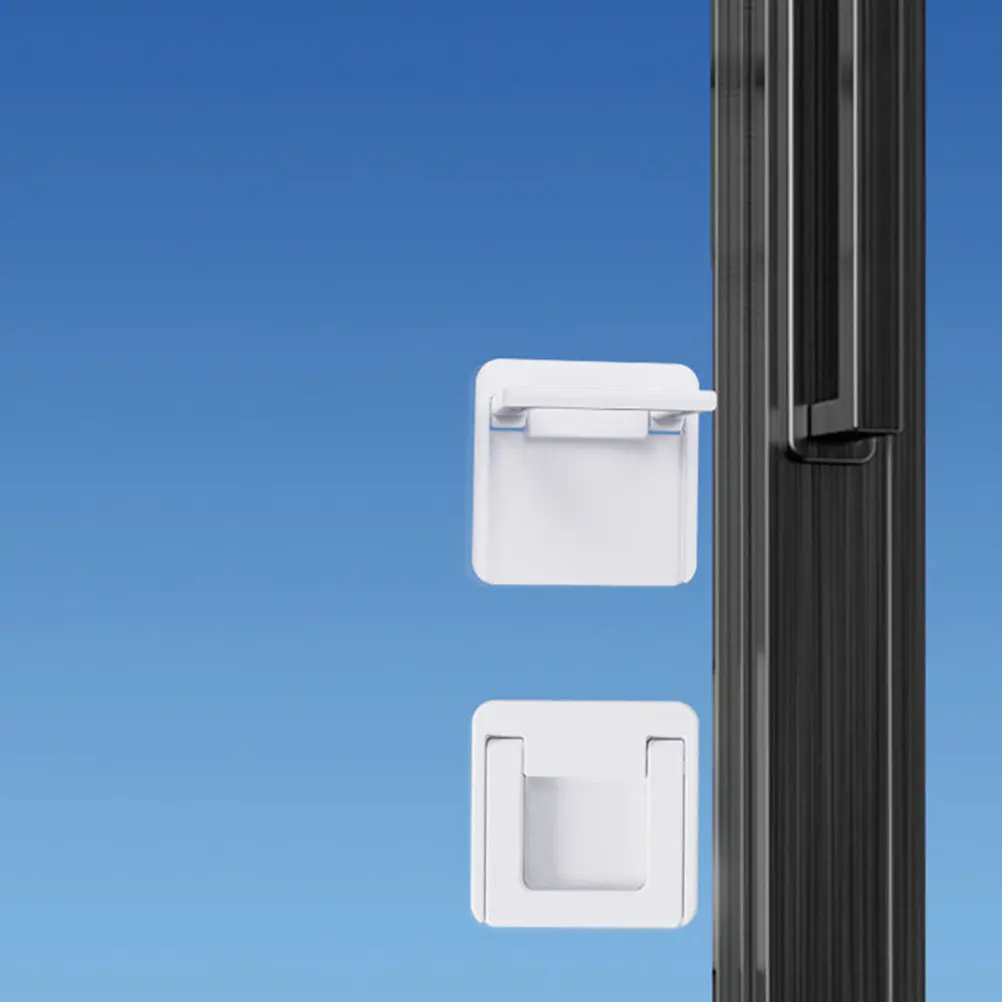 

Комплект из 3 самоклеящихся замков-фиксаторов для раздвижных окон, защита от детей, для дома, офиса, школы, отеля