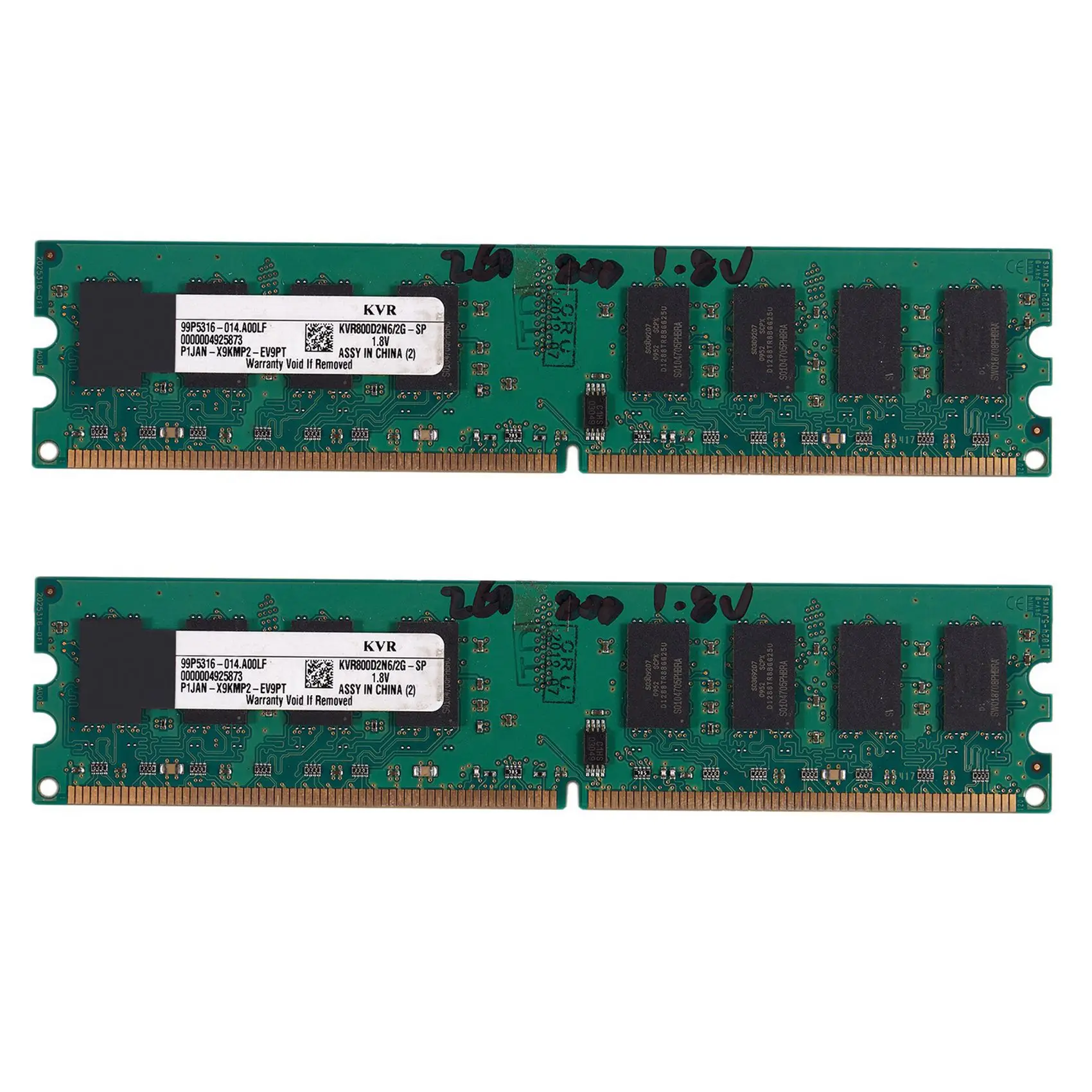 

Efficient 2X 2GB DDR2 PC2-6400 800Mhz 240Pin 1.8V Desktop DIMM Memory RAM For , For AMD(2GB/800,W)