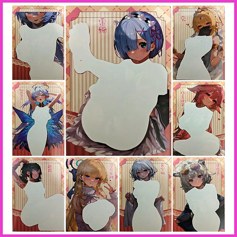 

История аниме «Богиня», редкая коллекционная карта Rem Ganyu Lumine Yae Miko Robin Furina Rosmontis Ruan Mei, игрушка для мальчика, подарок на день рождения