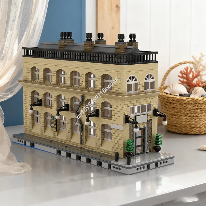 

1544 шт. MOC Kings Cross Station кофейная подставка модель строительные блоки DIY творческая идея образование рождественские подарки детская игрушка на день рождения