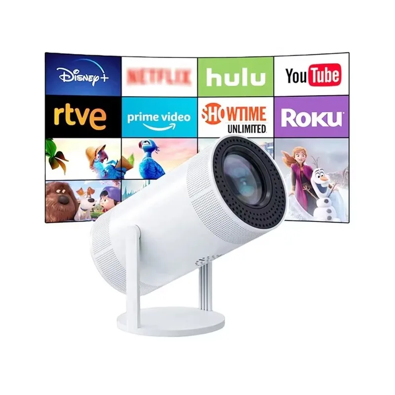 

2024 New Upgrade Projector Android 11 4k Electric Focus 270 Ansi Lumen Proyector Full Hd Smart Portable 720p Mini Projectors