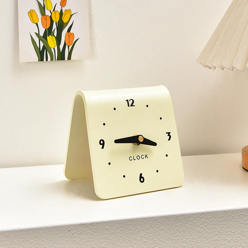 

Clock ornament porch desktop living room home creative desktop clock silent bedroom bedside