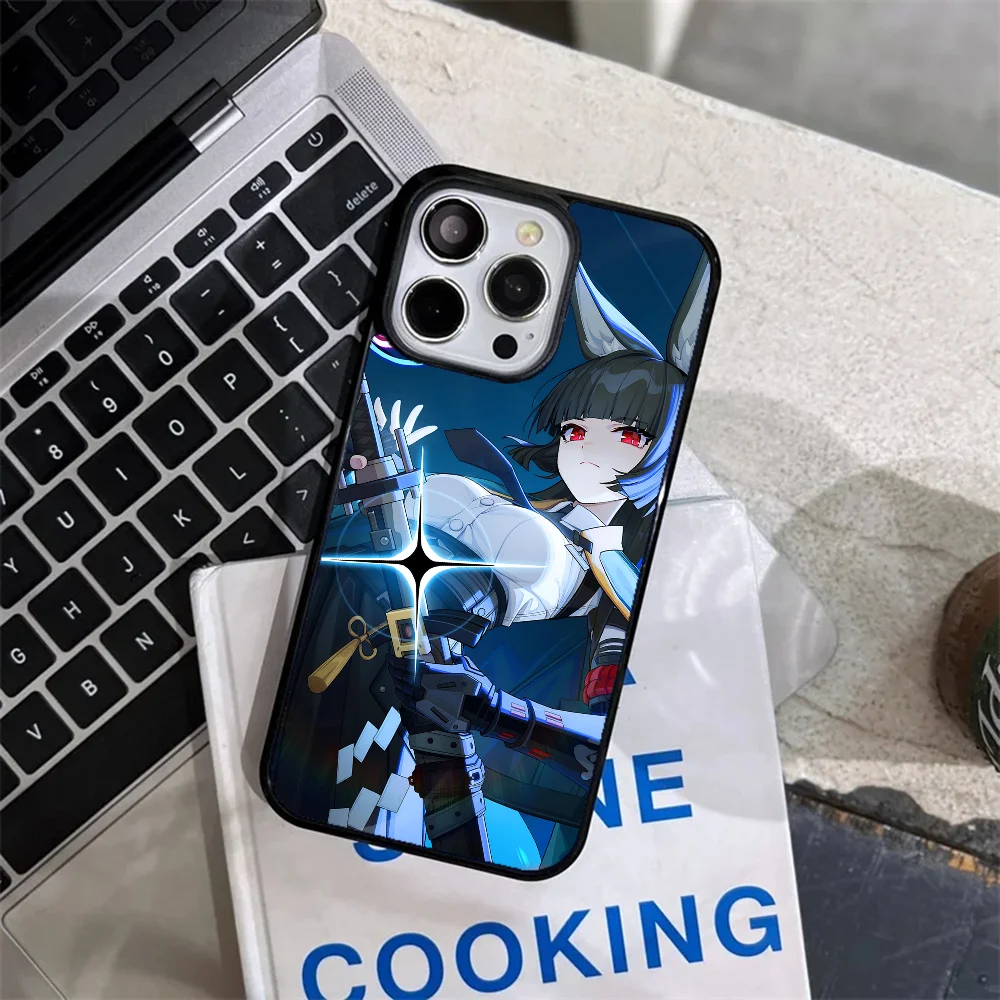 Game Anime Zenless Zone Zero Hoshimi Miyabi Phone Case Strong Magnetic For IPhone 15 14 13 Pro Max 11 12 Mini Alex Mirror For