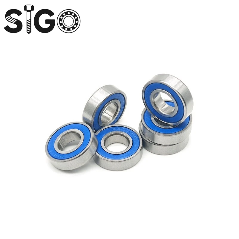 10 قطعة 6900RS 10x22x6 ملليمتر تحمل ABEC-7 هواية الكهربائية RC سيارة شاحنة 6900 RS 2RS الكرات الأزرق مختومة 6900-2RS