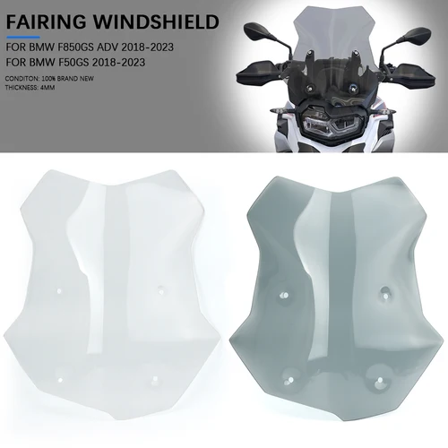 Parabrisas de motocicleta para BMW F850GS ADV Adventure F750GS F 750 GS F 850 GS, Protector de pantalla contra el viento, accesorios