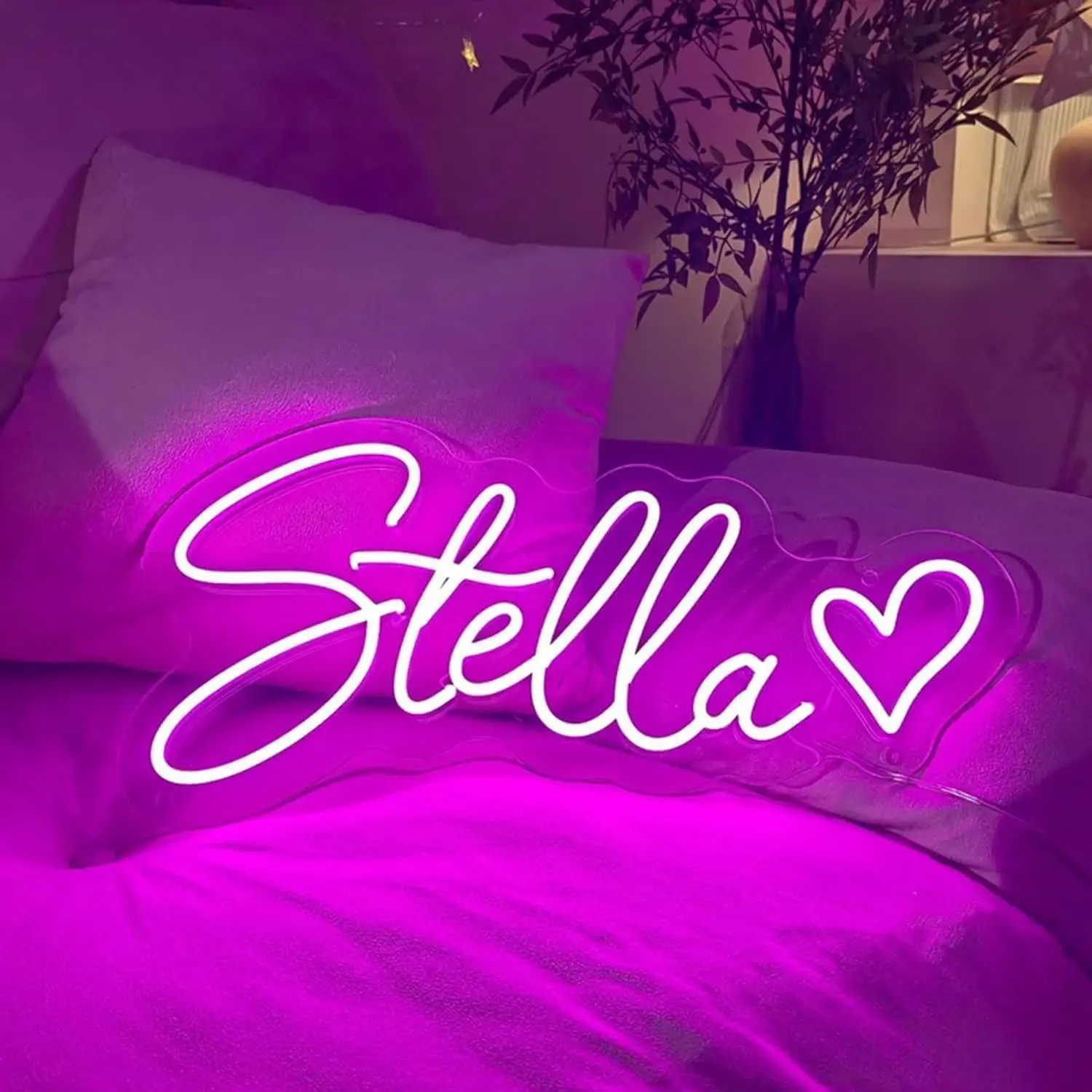 Custom Name Neon Sign Baby Birthday Party Gift Kid Room Home Wall Decor Led Name Sign Dorm Room Decor Personalized Gifts for Her