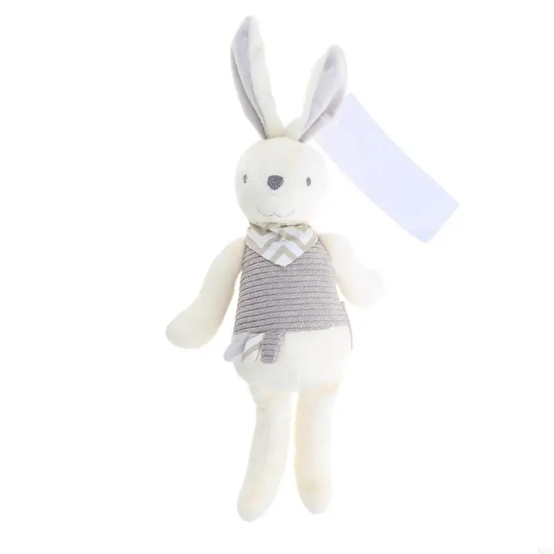 62CF Bunny Plush Toy Stuffed Rabbit Plush Toy Sleeping For Toddlers Sleep Toy