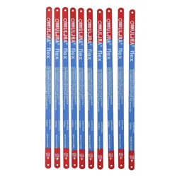 10PC Hacksaw Blade 300mm Hand Saw Blades 14T/18T/24T Bi-Metal For Meat Wood Fast Cut Flexible Steel Folding Continuous Saw Blade