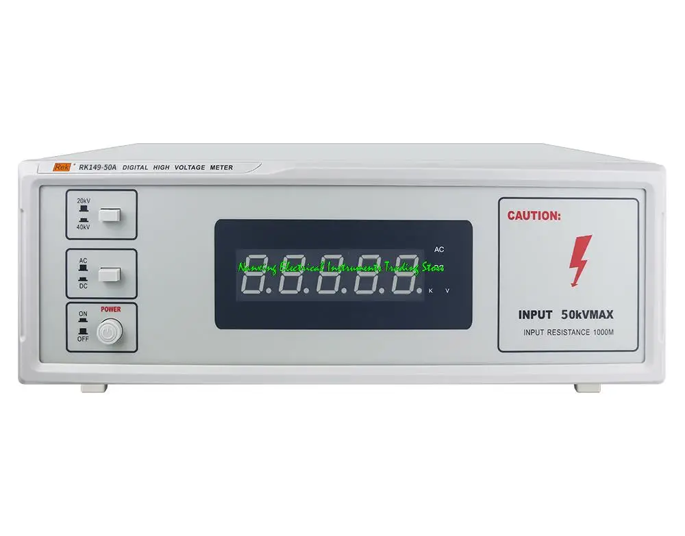 Fast arrival RK149-30A/RK149-40A//RK149-50A High Voltage Digital Meter High-Precision AC&DC 1KV- 30KV/40KV/50KV