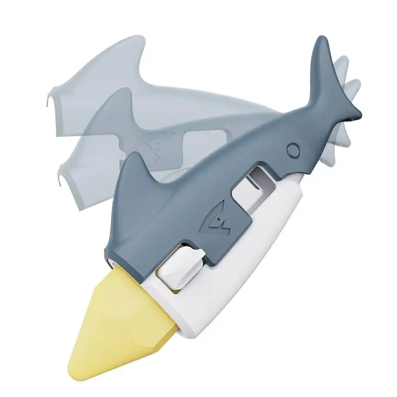 

Shark Gravity Carrot Knives Pen Painting Tool Toy Knives 3D Gravity Radish Knives Fidget Sensory Push Toys Radish Toy Gifts For