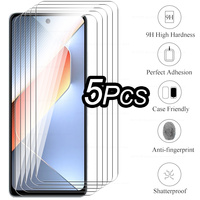 5Pcs For Tecno Pova 6 Neo Protective Glass Tempered Glass For Tecno Pova 6 Neo Pova6 Neo 6Neo 2024 Screen Protector Cover Film