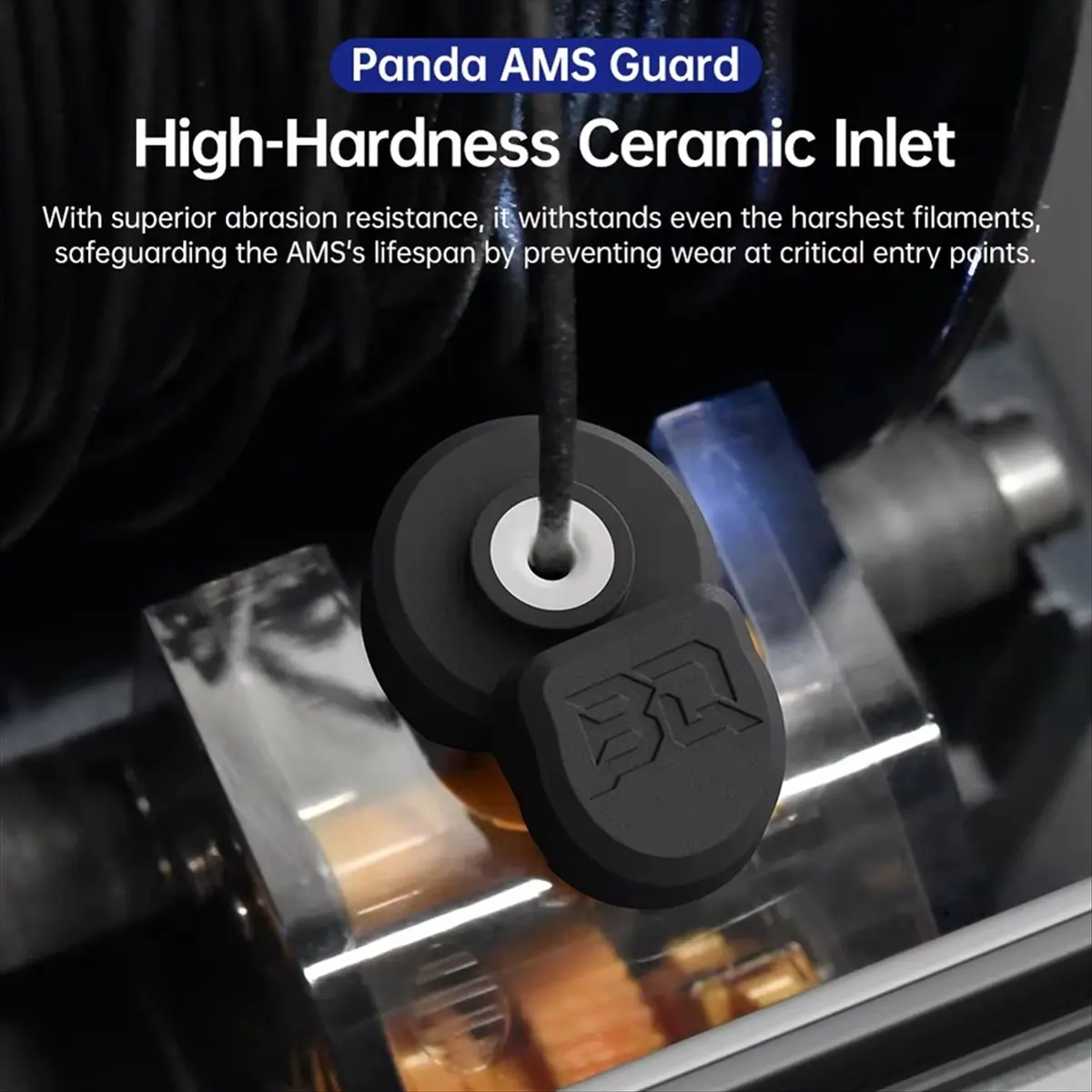 ♬◤Popular Style  ◥ 8PCS Upgrades Panda Guard Inlet Ceramic Ring Protector for H2D P1 X1C A1 3D Printer Parts