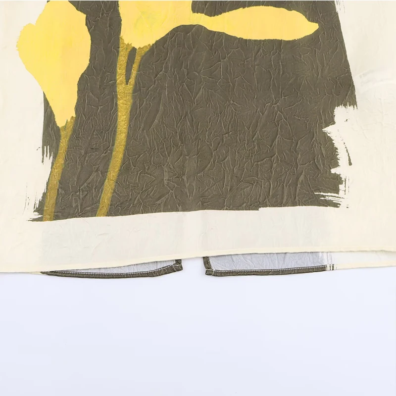 シックなヴィンテージプリント女性用スカートファッション2025ジッパーミディナイトパーティースプリット女性用ストリートウェアカジュアルロングスカート ﻿ ﻿