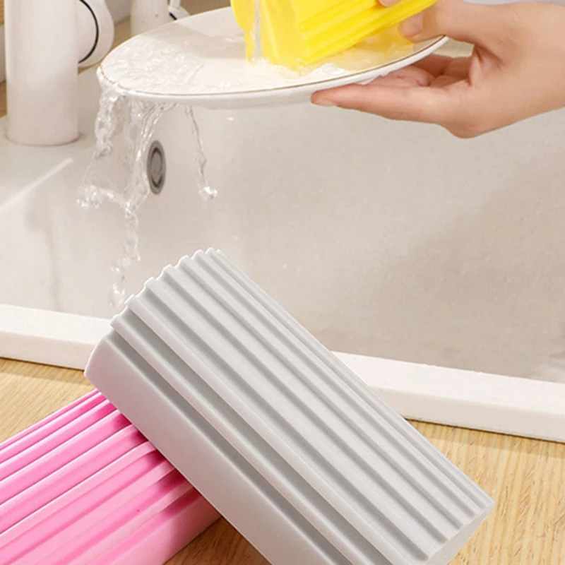 20 قطعة اسفنج تنظيف رطب منفضة الاتربة السحرية اسفنج تنظيف الاتربة لا غبار تطير وتنتشر المنفضة