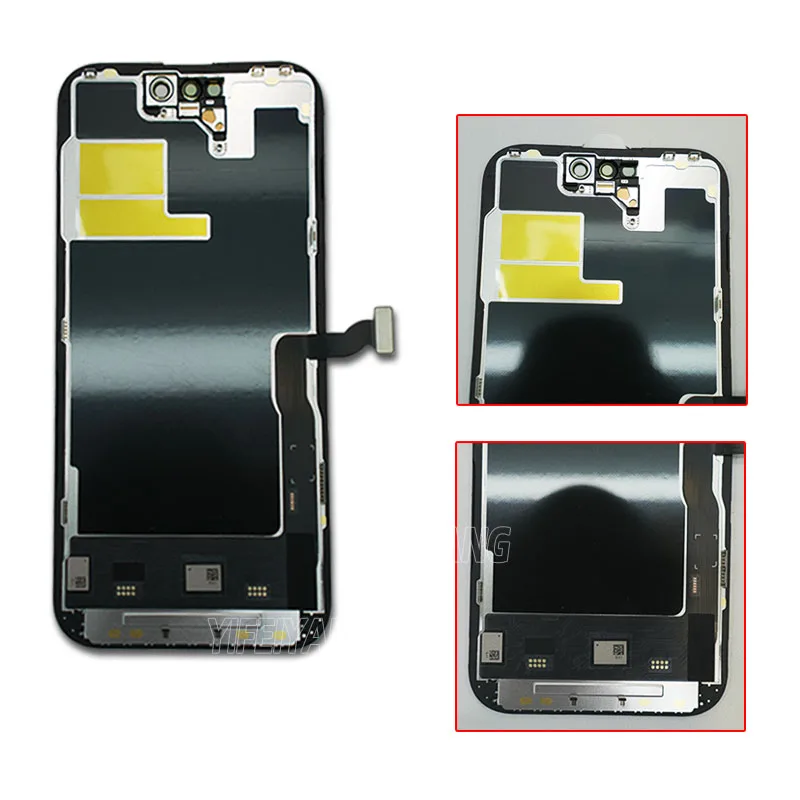 Remove ic With no IC OLED Display For iPhone 13 14 15 15 Pro 15Pro Max 14plus 14p LCD Solve Non-Genuine Screen Pop Up Problem