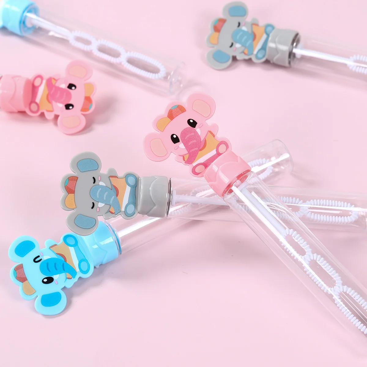 10ocs طفل الفيل فقاعة أنبوب فارغ لعبة أطفال حفلة عيد ميلاد تفضل الجنس تكشف استحمام الطفل الضيوف الهدايا التذكارية بيناتا للأطفال #3