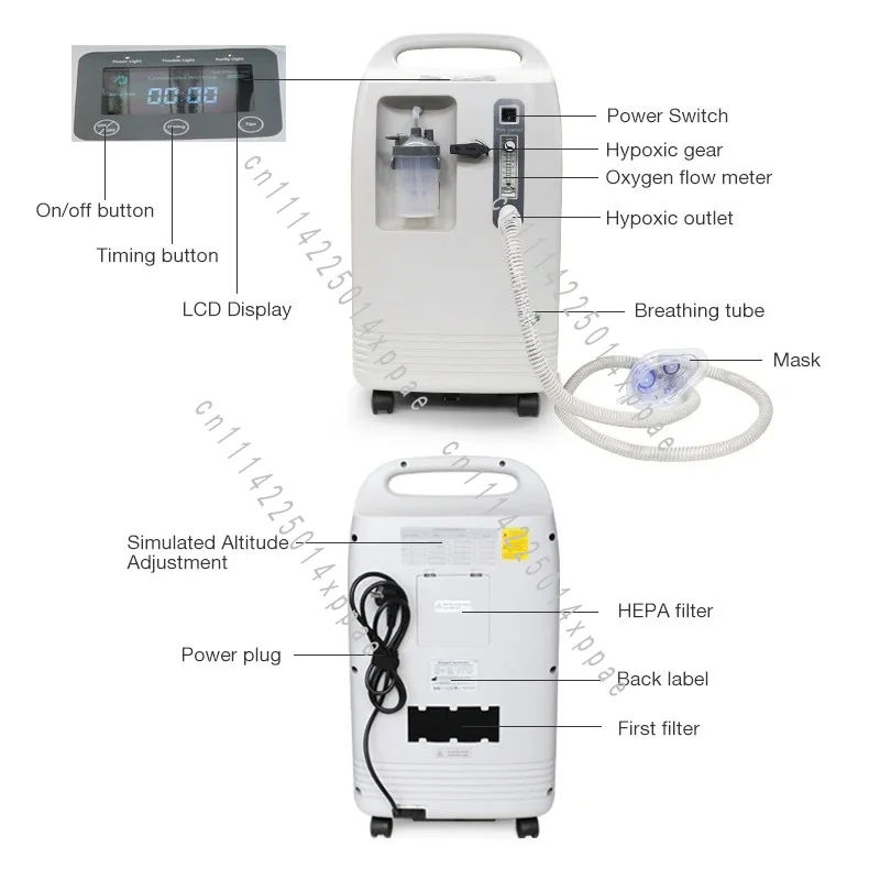 Hypoxia Air Tent Hypoxic Generator 1200-7000m High Altitude Simulated