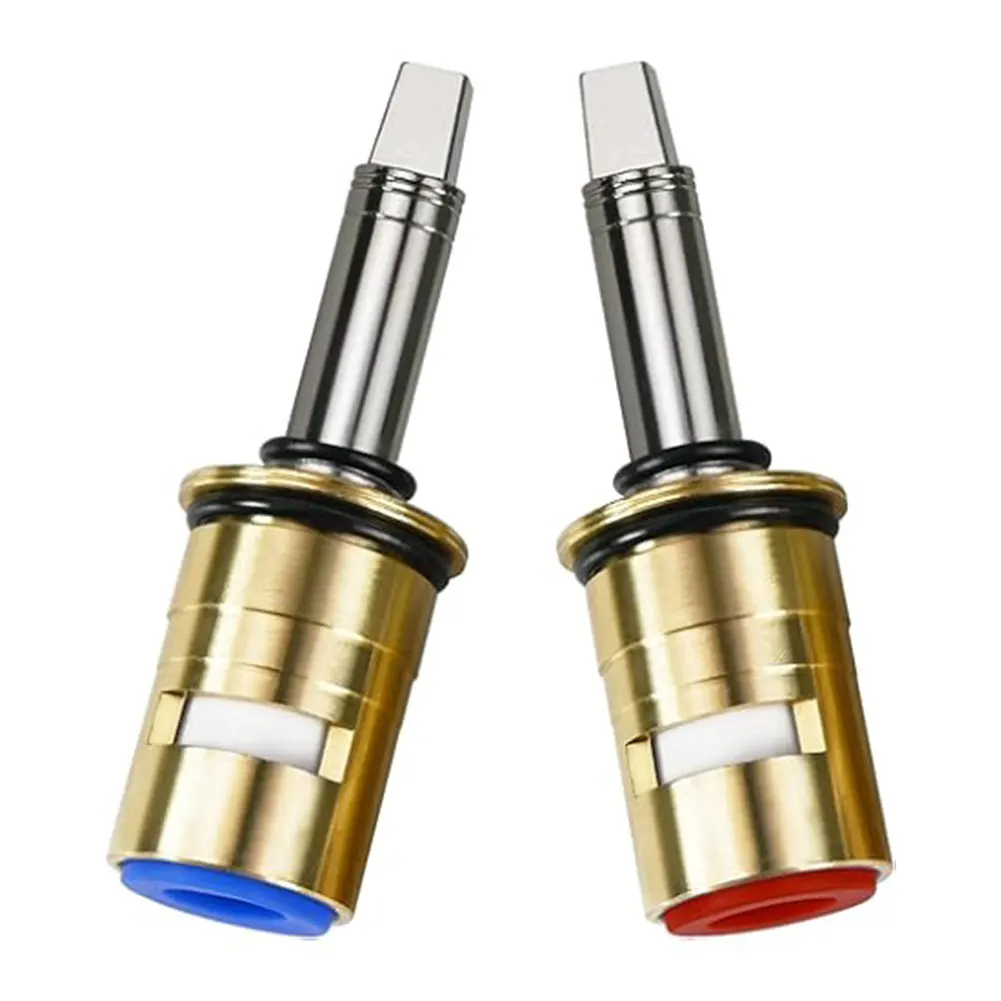 Faucet Valve Core Replacement for Chicago Hot and Cold Models Offering Long lasting Porcelain and Copper Build
