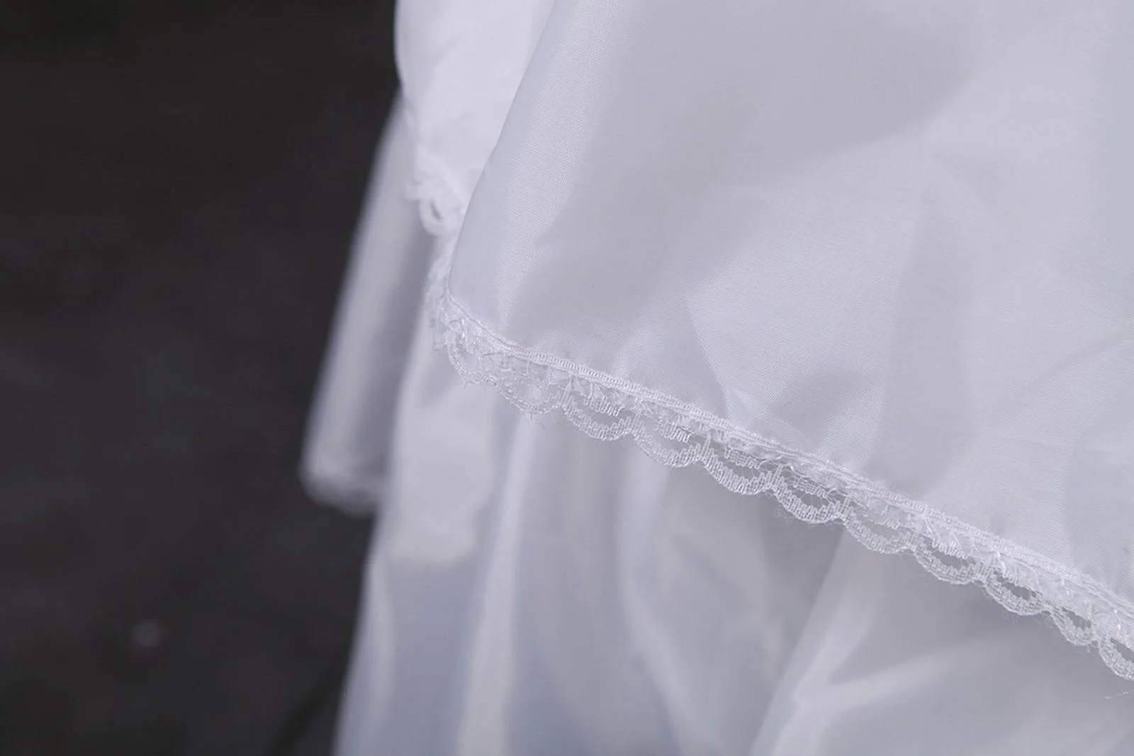 Jupon trapèze 3 cerceaux pour femmes, sous-jupe, crinoline pour robe de mariée...