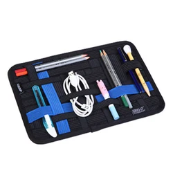 Elastic Travel Carrying Case, Placa Organizadora Portátil, Acessórios Eletrônicos, Ferramentas Telefone, Maquiagem Brushes Armazenamento