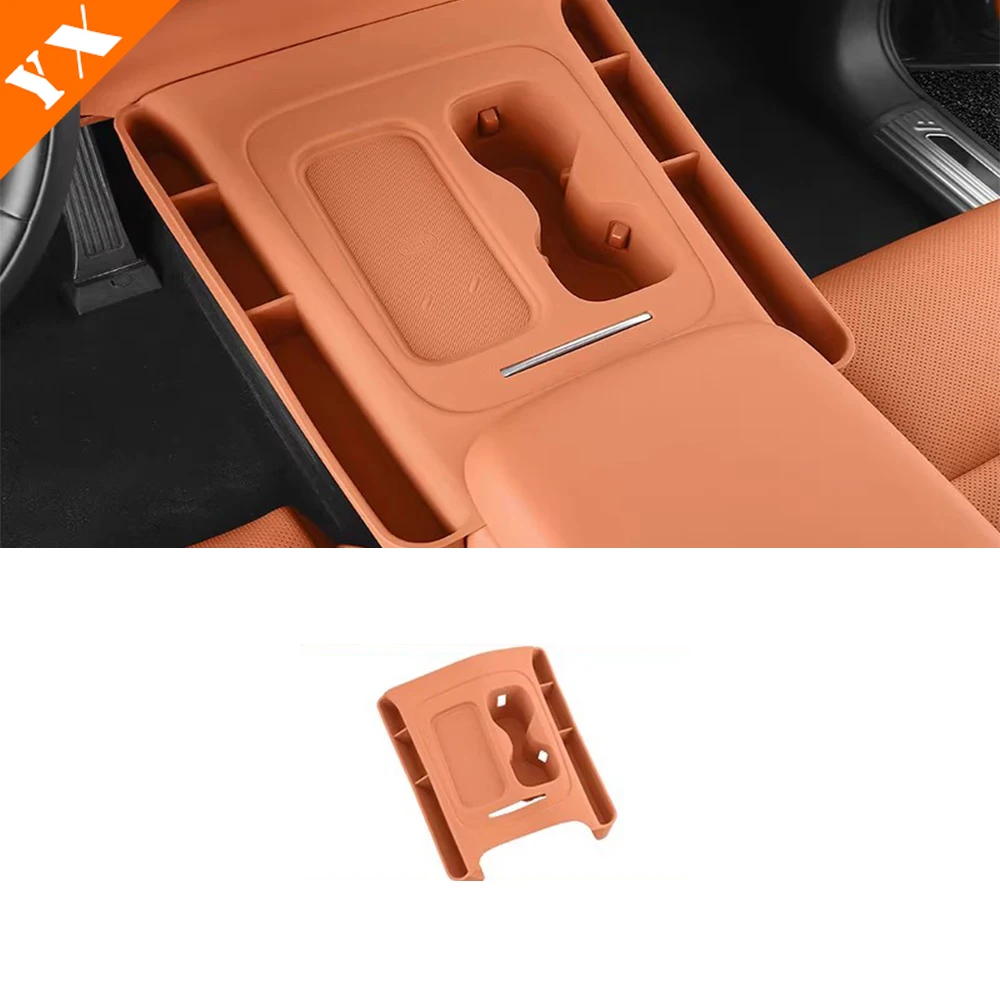 

2024-2026 For Leapmotor C10 Accessories Car Central Wireless Charging Pad, Central Door Slot Pad, Central Water Cup Holder