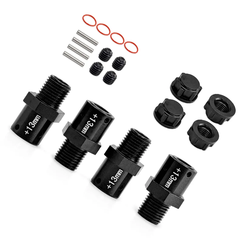 

Appliances Parts RC Car Upgrade 13Mm Connector Kit For Arrma1/8Kraton Typhon1/7 Bigrock RC Car Upgrade Accessories Black