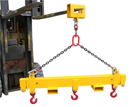 OBM Speedone DG-A Stone Slab Forklift Attachments Adjustable Lifting Beam Spreader Bars 5T Load Capacity Fujian Origin New view 2