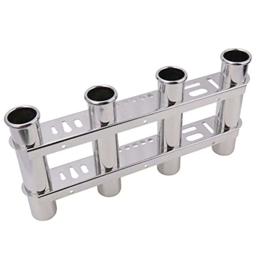 

Fishing Rod Holder for Boat Vertical Wall Mounted Fishing Rod Rack Stainless Steel Rod Holder for Marine Boat Fishing Boat Truc