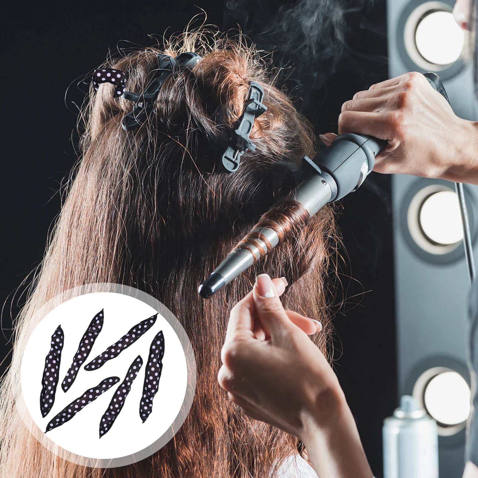 

10Pcs Sponge Curling Safe Durable Hairdressing Tool for Personalized Curls Design Sponge Hair Rollers