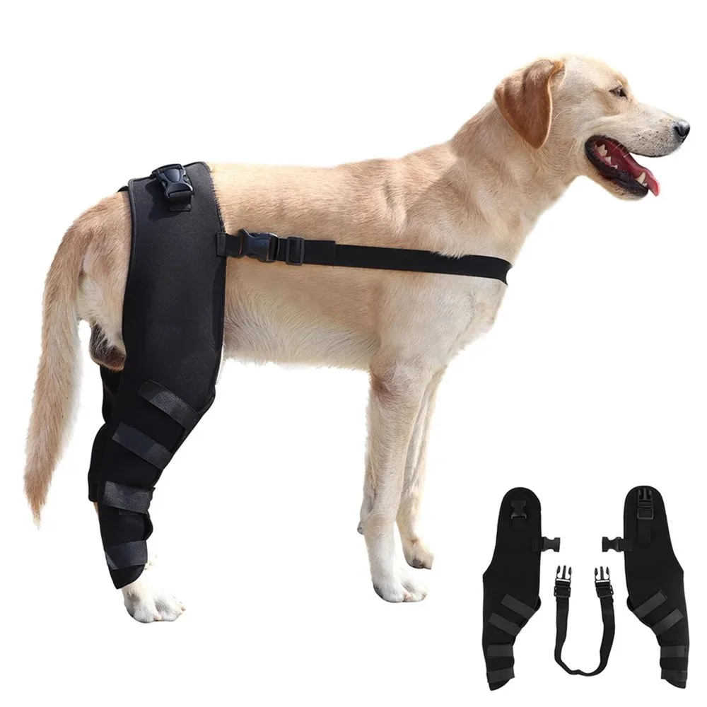 

Dog Leg Brace Back Leg Support Pet Surgical Joint Wrap Protect Wounds Dogs Knee Protector Recovery Sleeve for German Sherperd