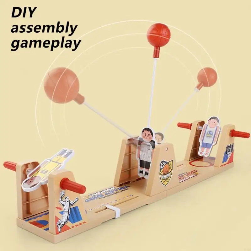 Y88D Zabawne mecz koszykówki Handheld Desktop Tabletop Fun Sports Nowość Przenośna gra biurowa do koszykówki Fun Fun Desktop