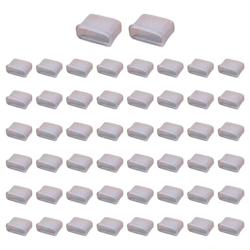 31BE 50Pcs Whitsle Cushioned Mouth Grip Sports Protctor Replacement Coaches Mouth Guard for Referee Outdoor