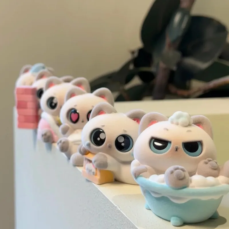 

Little Siam Blind Box Cute Siamese Cat Surrounding Giving Gifts To Girls Surprise Box Cute Plush Desktop Decoration