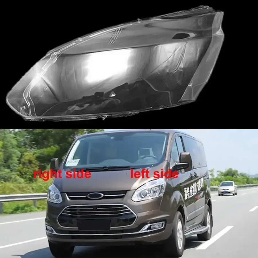 

For Ford Tourneo Transit V362 2016-2022 Headlight Cover Shade Headlamp Shell Transparent Lampshade Case Lens Plexiglass