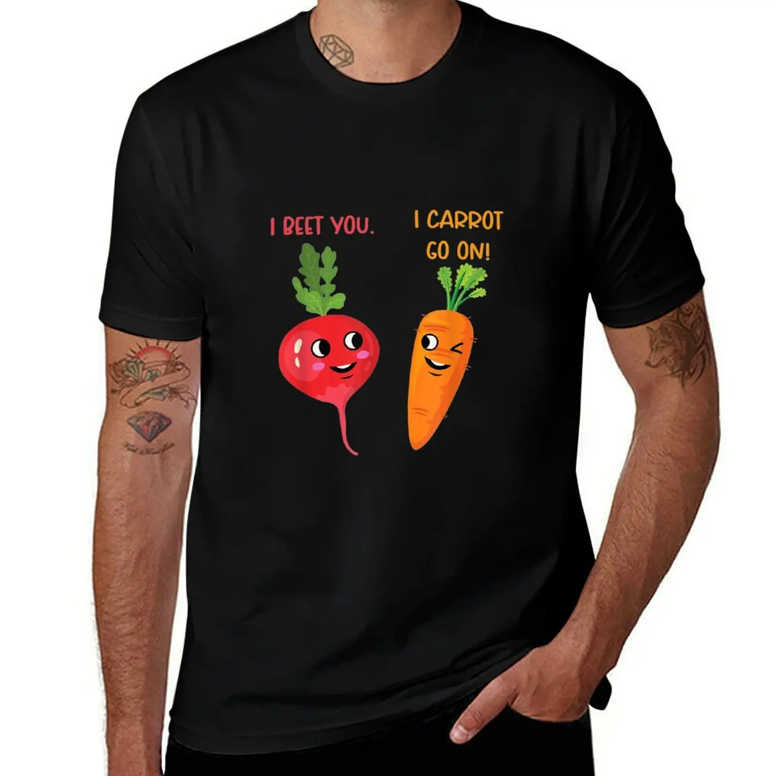 

Carrot Beet Go Funny Radish Beetroot Pun T-Shirt man t shirt designer anime t shirts for man T-Shirt
