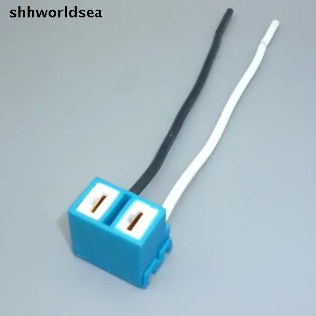 shhworldsea 16WAG  14.5CM  auto ceramic bend angel   connector /socket  h7/H2