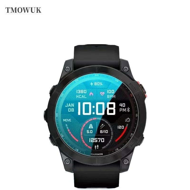 For Garmin Fenix 7 7S 7X Pro Screen Protector Soft TPU Hydrogel Film HD Clear Anti-scratch Watch Protective TMOWUK