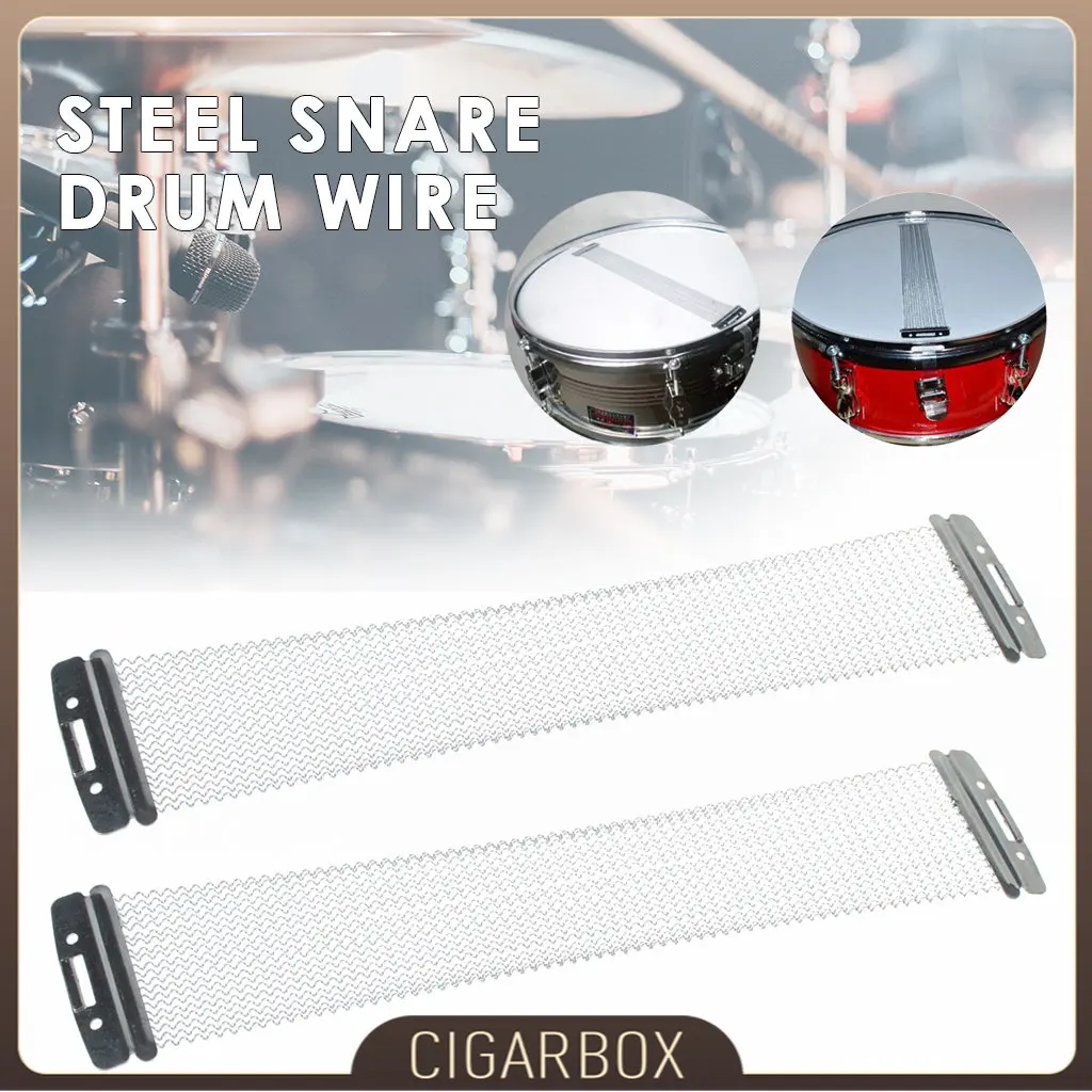 Drum Spring Steel Wire 20 Strands Drum Spring For 13/14 Inch Snare Drum Cajon Box Drum Drum Acessories