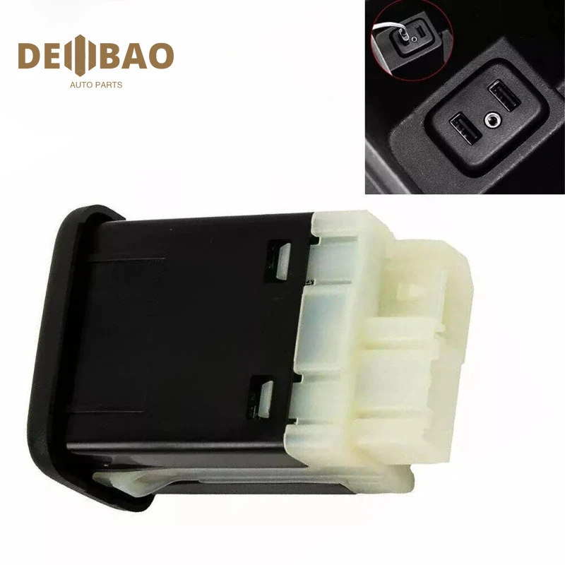 

13519224 13509942 Новый автомобильный плеер AUX с двумя портами USB-портами для центральной консоли Chevy, аудио USB-порт