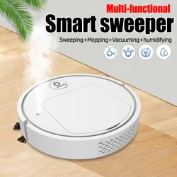 Smart Sweeping Robot 5 in 1 Ultra-quiet Remote Control Vacuum Cleaner Wireless Mopping Suction Sweep Machine for Home Use