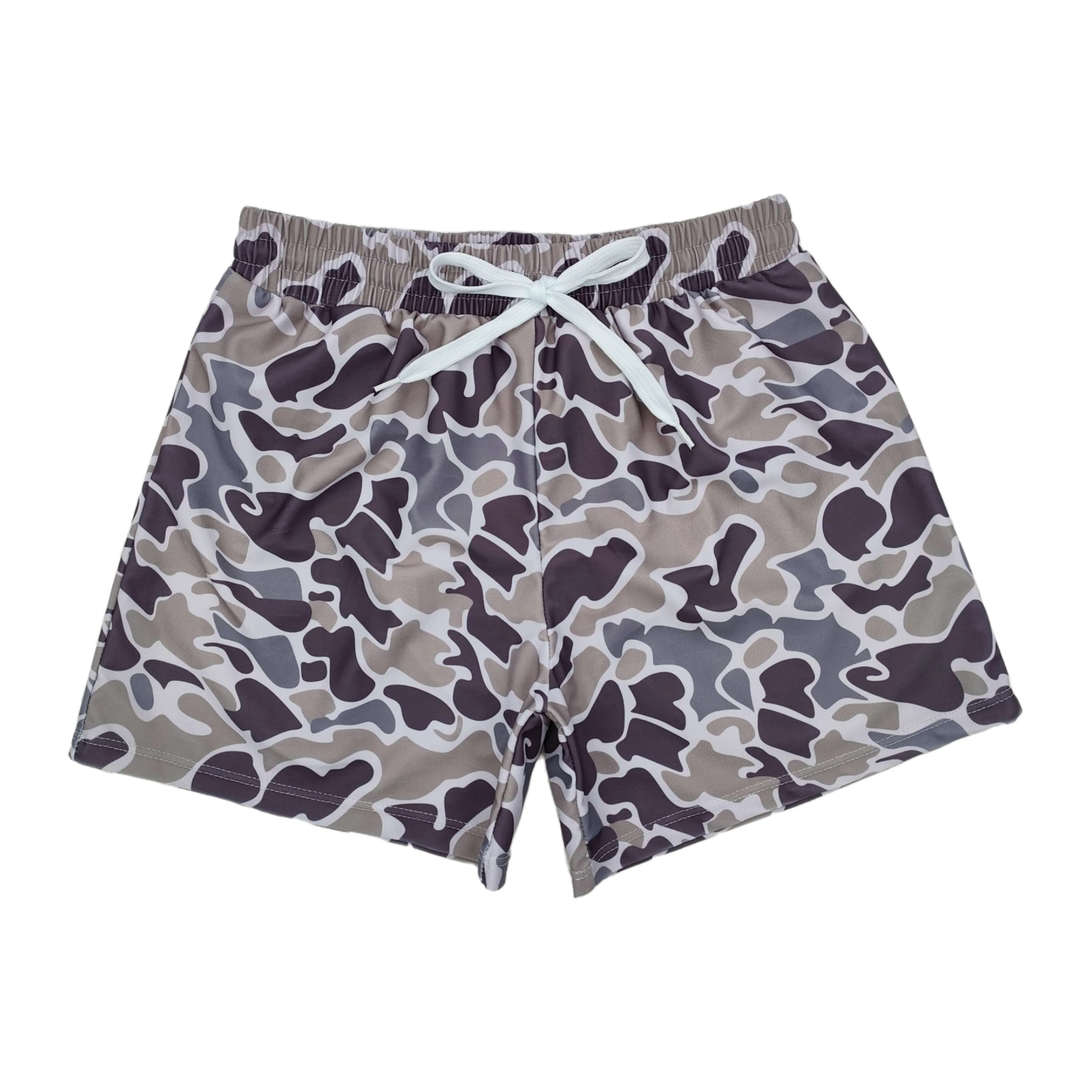 Wholesale Baby Boy Swimming Trunks Beachwear Children Toddler Camo Shorts Kid Swimsuit Children Summer Blue Swimwear Clothing