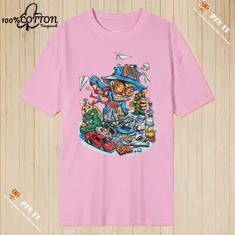 Harajuku محب عادية Goscoot Etsy القوطية تي شيرت قمصان قطنية تتجه وتتسابق للجنسين قميص فضفاض تنفس #5