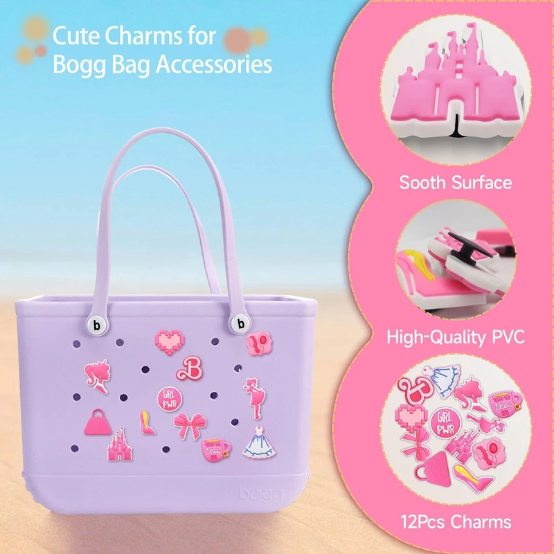 Ciondoli per borse Bling per borsa Bogg Ciondoli acrilici carini per la vita da infermiera per accessori per borse Bogg Donne Ragazze Regali per feste Vita da infermiera
