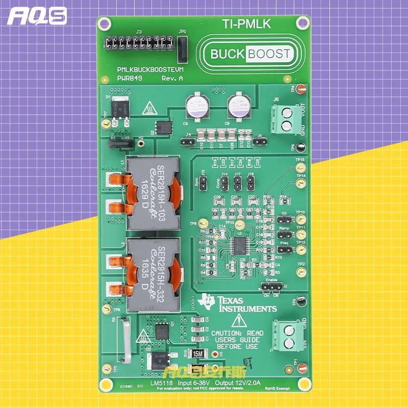 PMLKBUCKBOOSTEVMB LM5118 Buck/Boost TI-PMLK Kit de laboratório de gerenciamento de energia