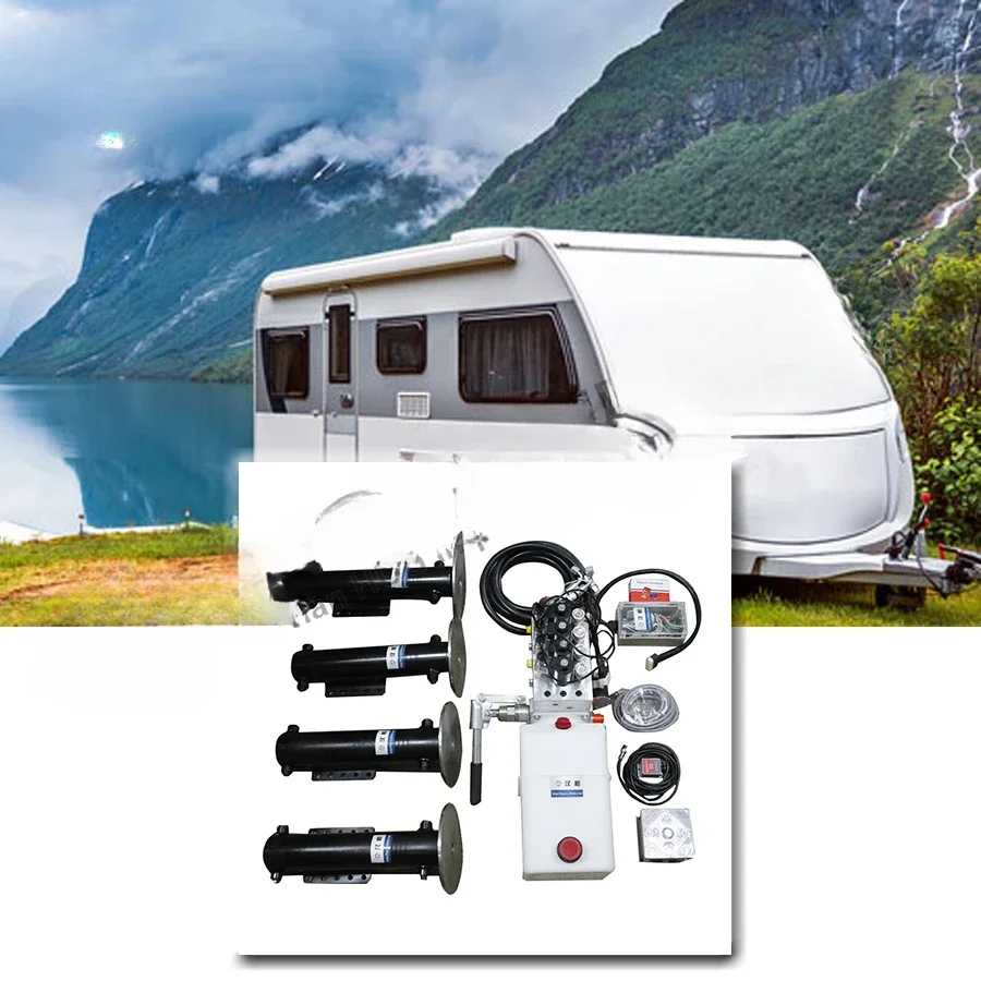 Motorhome Travel Trailer LED Moving House Automatic Leveling System