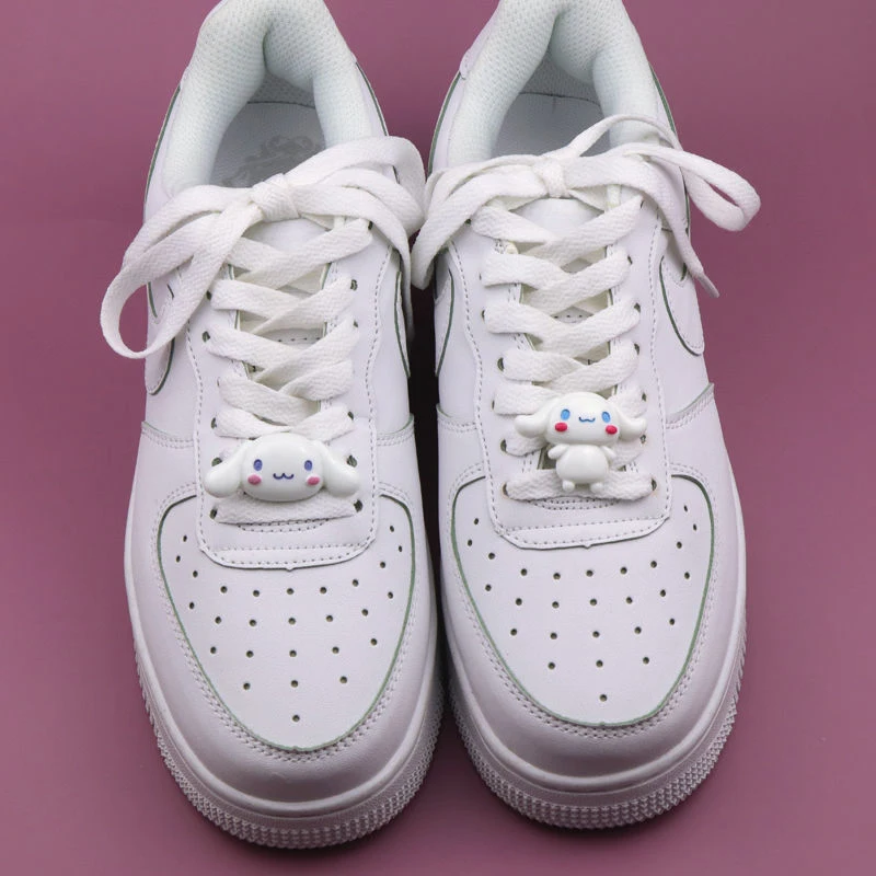 Sanrio Shoelace Decorations My Melody Cute Accessories Diy Hellokitty Cinnamoroll Kuromi Cartoon Cinnamon Hello Kitty Anime Toy