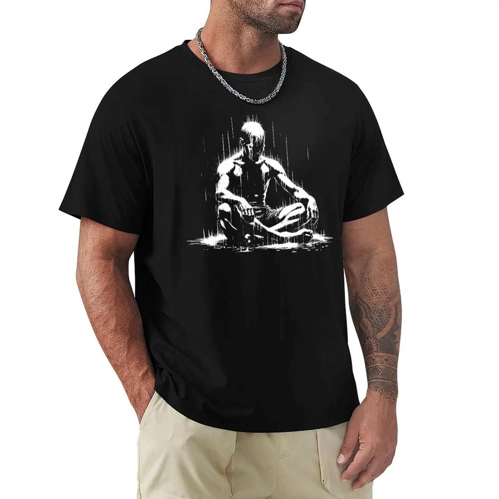 

Tears in Rain (bold version) T-Shirt Summer Fashion Casual Tee Shirt